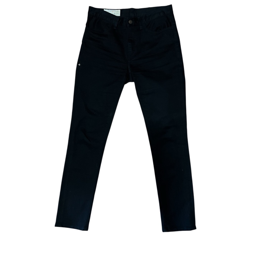 imogene + Willie Black Classic Straight Leg Denim Jeans Size 29